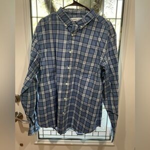 Old Navy Men’s XL Blue Casual/Everyday Button Down Shirt